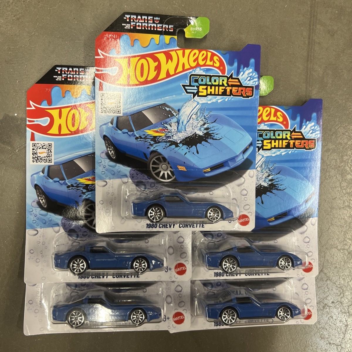 2025 Hot Wheels Color Shifters TRANSFORMERS 1980 CHEVY CORVETTE