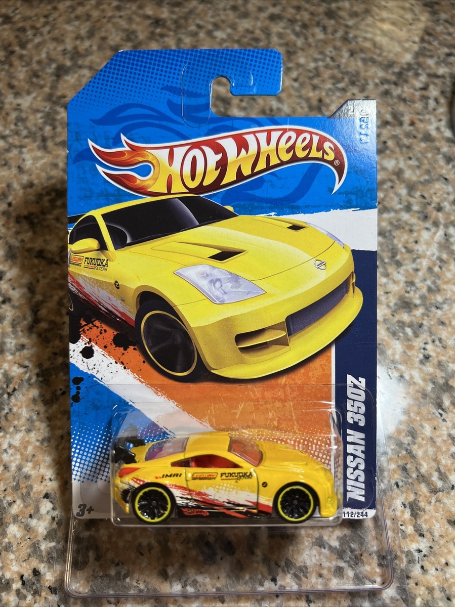 2011 Hot Wheels “ERROR” Nissan 350 Z 112/244 NightBurnerz '11