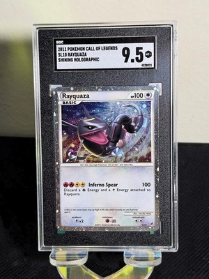 Pokémon TCG: Call of Legends Rayquaza SL10 (SGC Graded 9.5) Shiny