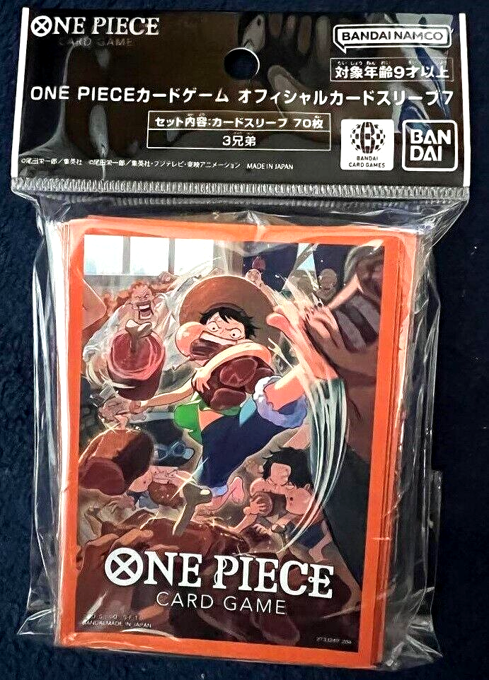 One Piece Card Official Sleeve 3 Brothers 70 Sleeves Ver.7