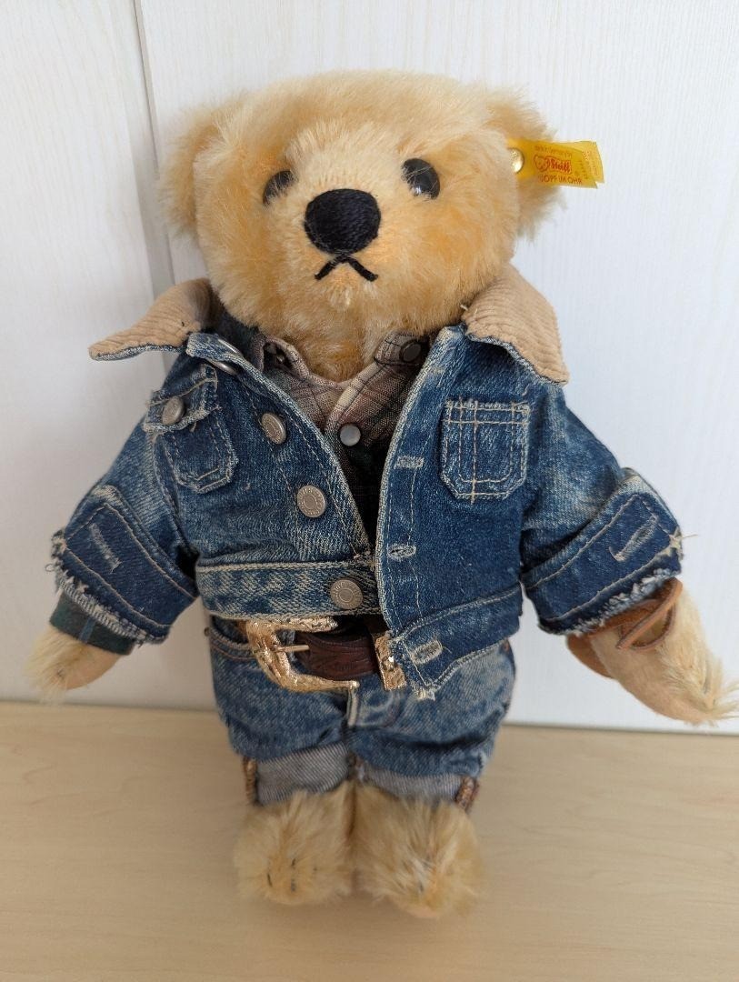 Steiff RRL POLO Ranch Bear Ralph Lauren Rancher Teddy Vintage