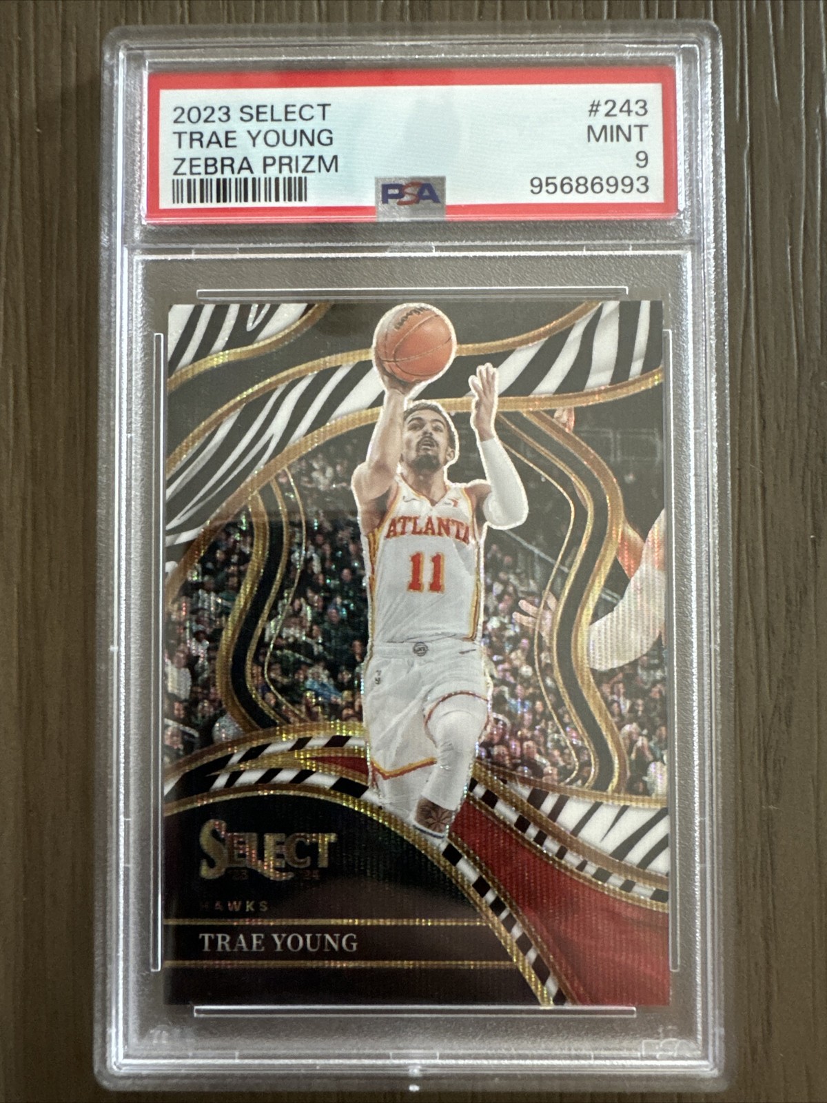 Trae Young 2023 Select #243 Courtside Zebra /(SSP) Price Guide