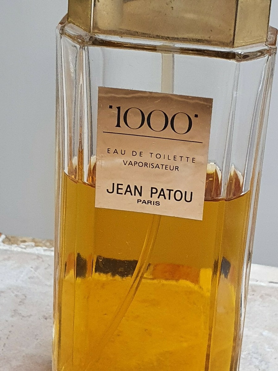 VINTAGE Jean Patou 1000 3 oz 90 ml EAU DE TOILETTE EDT PERFUME