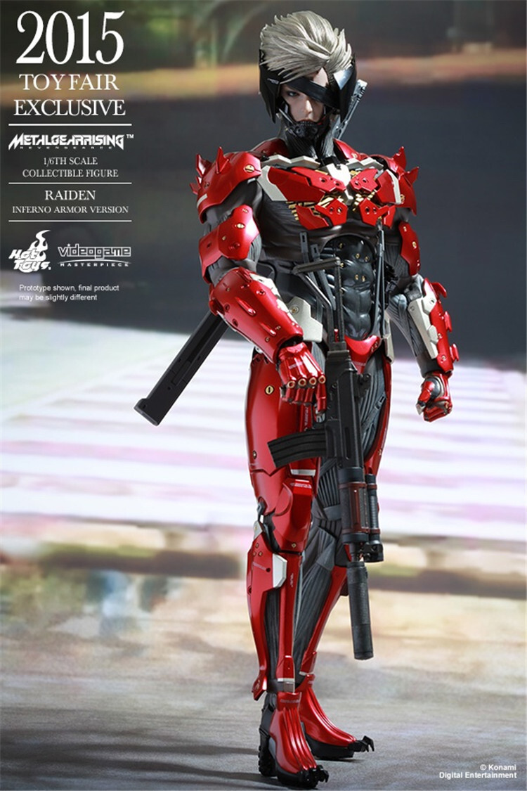 Hot Toys VGM19 Metal Gear Rising Revengeance Raiden Inferno Armor