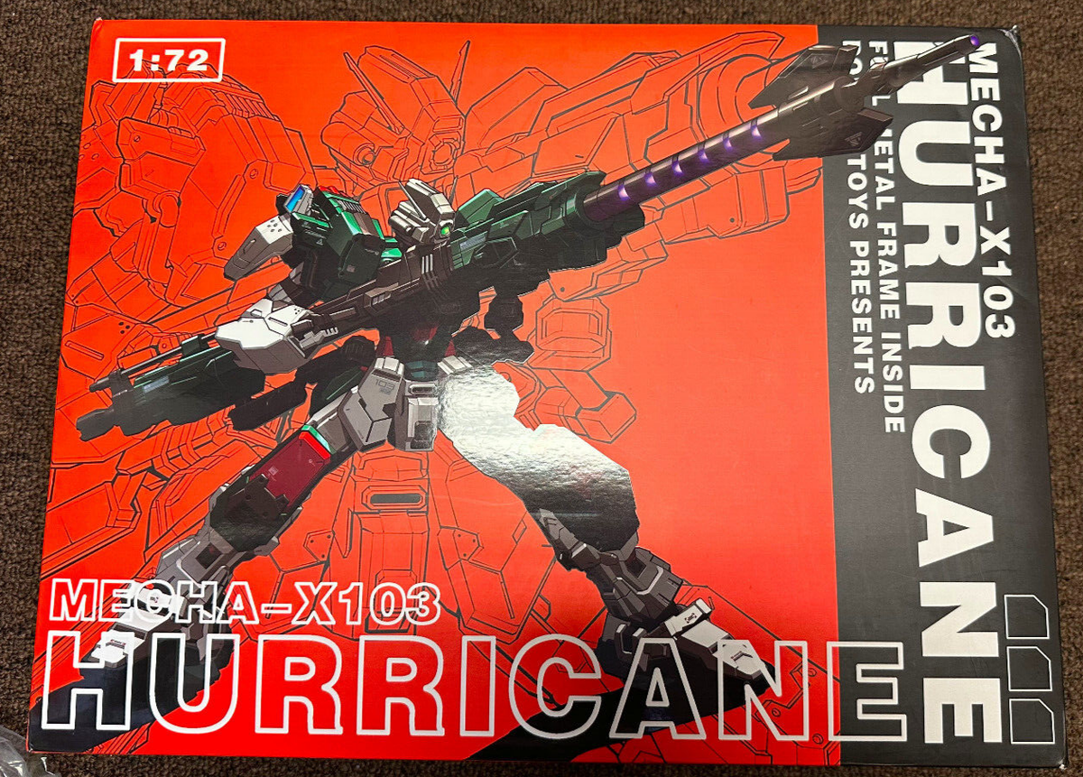 Poison Toys Moshow Metal Build 1/72 Mecha-X103 Hurricane Buster