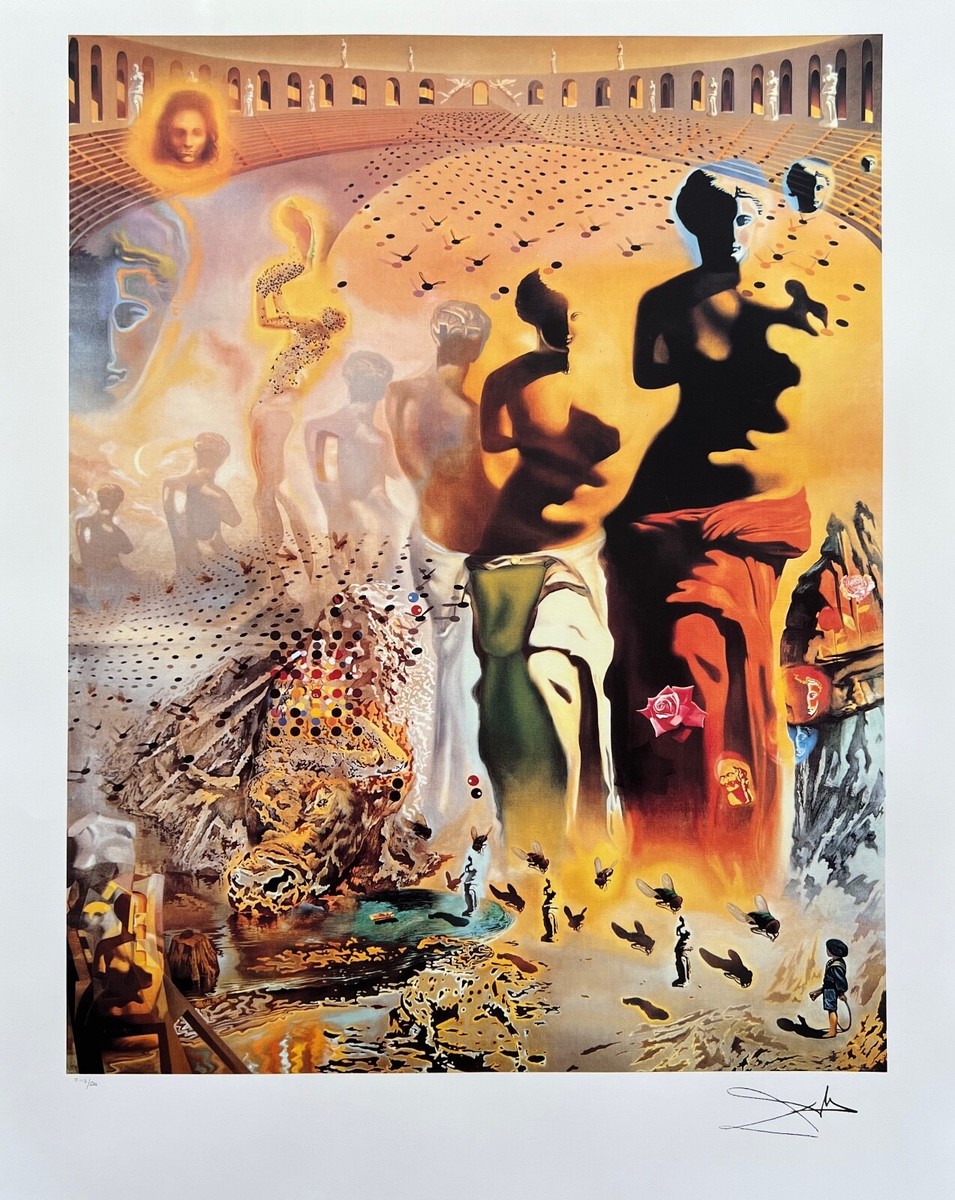 Salvador Dali HALLUCINOGENIC TOREADOR Limited Edition Signed
