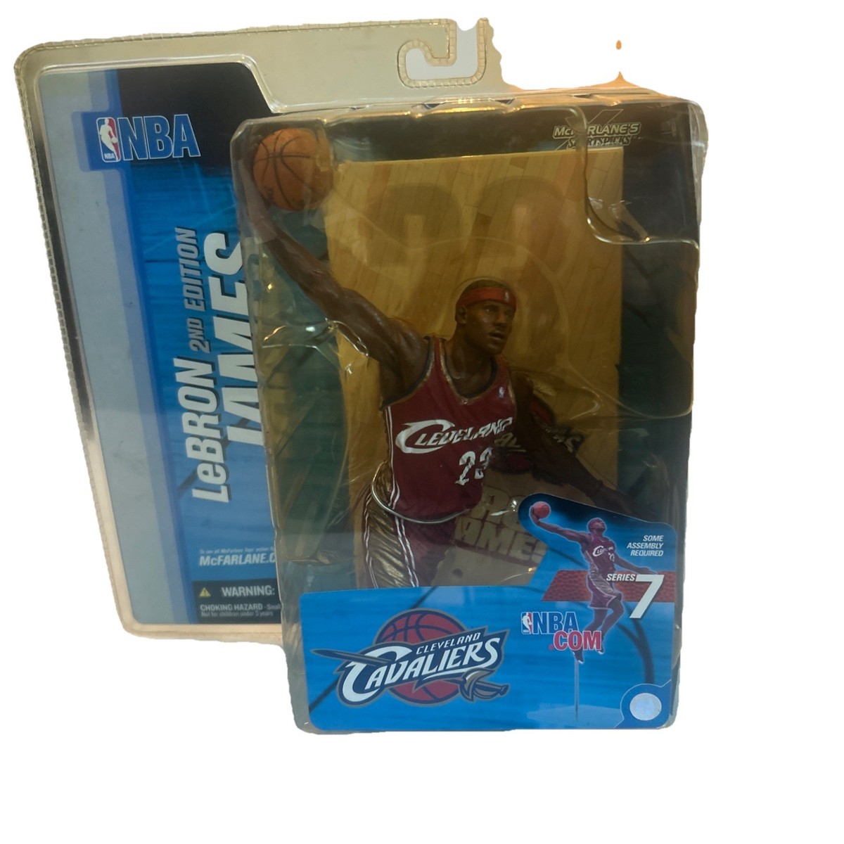 NBA MacFarlane Lebron James 2nd Edition 23 Cavaliers Series 7 for