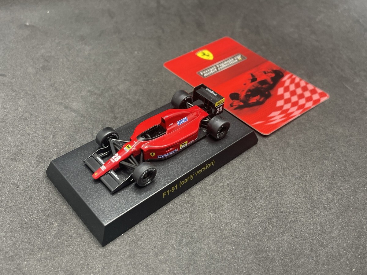 Kyosho 1/64 Ferrari F1 collection2 F1-91 (early ver) #28 J.Alesi