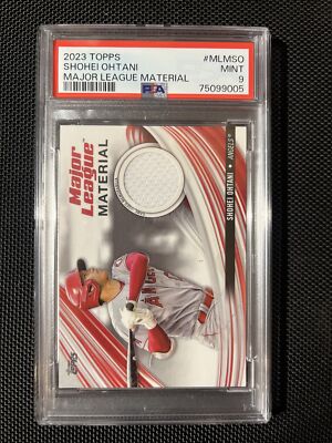 2023 Topps Series 1 - Major League Material Shohei Ohtani #MLM-SO
