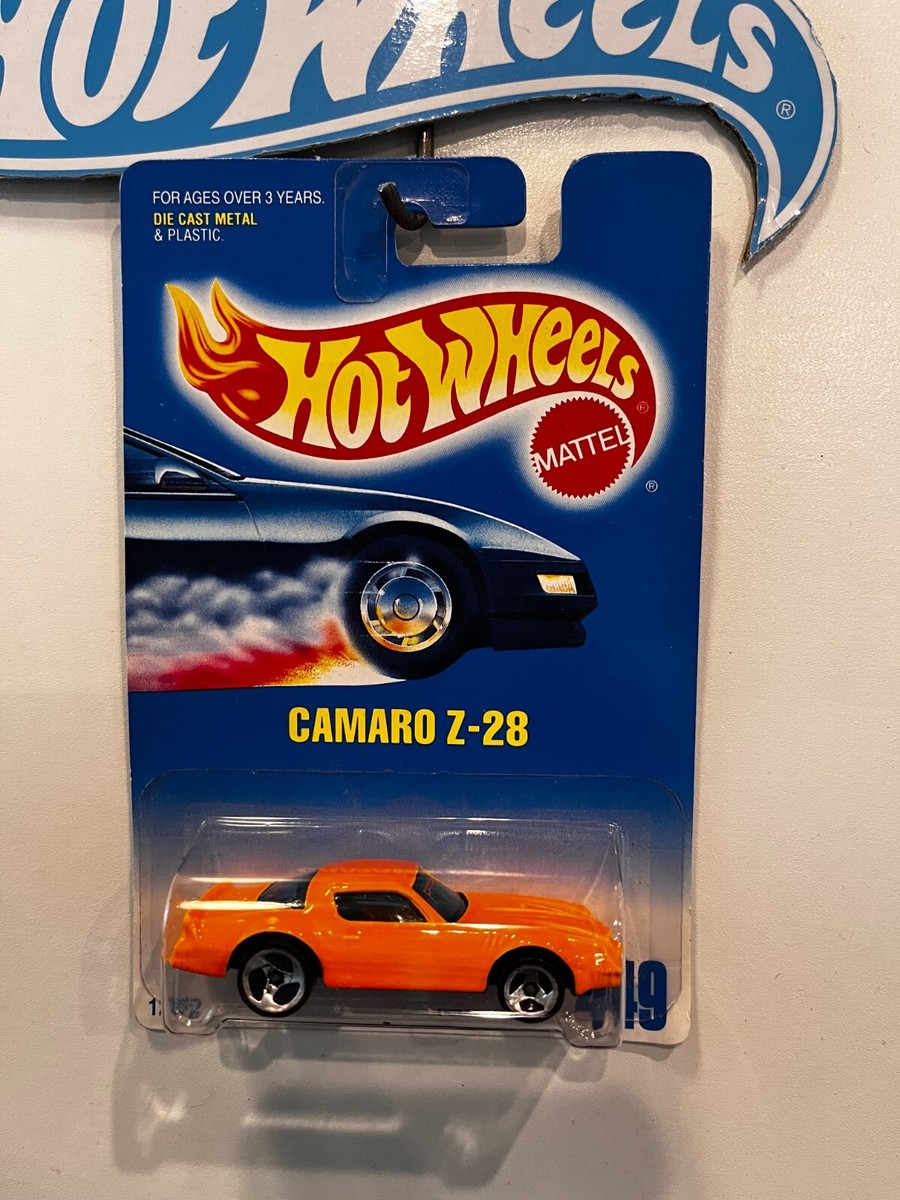 1991 HOT WHEELS COLLECTOR NO 449 ORANGE CAMARO Z-28 | eBay
