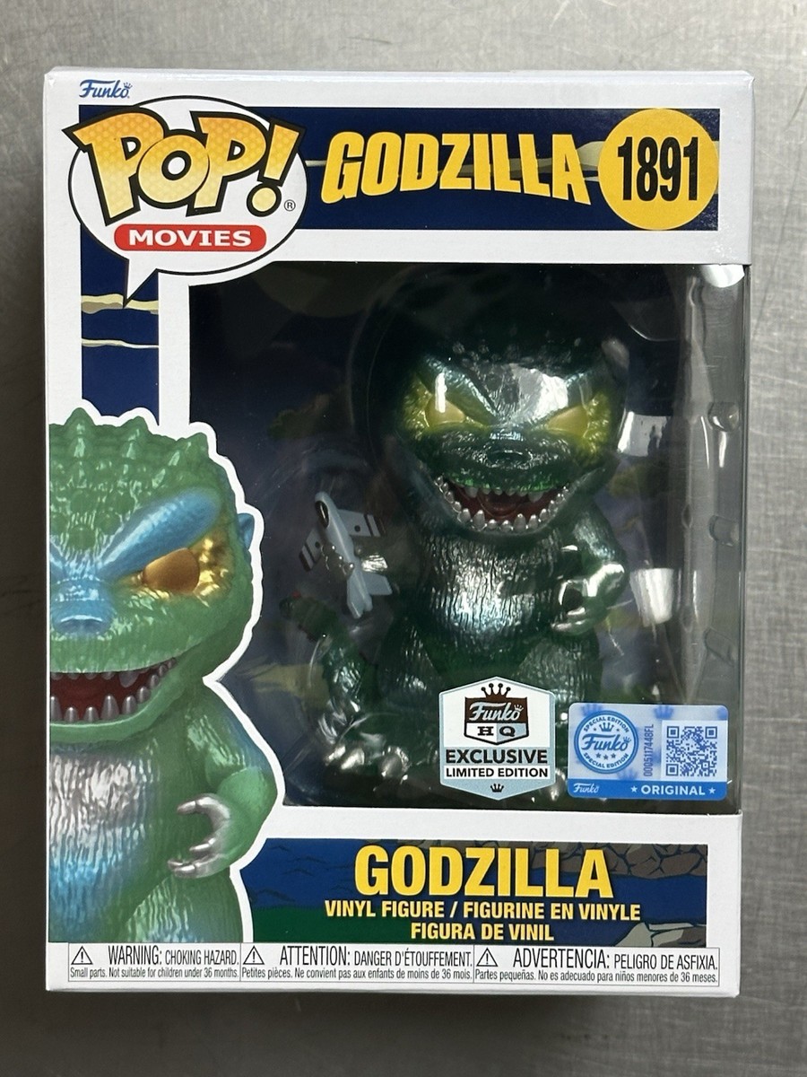 FUNKO POP MOVIES: GODZILLA VINYL FIGURE #1891 - HQ EXCLUSIVE - LE