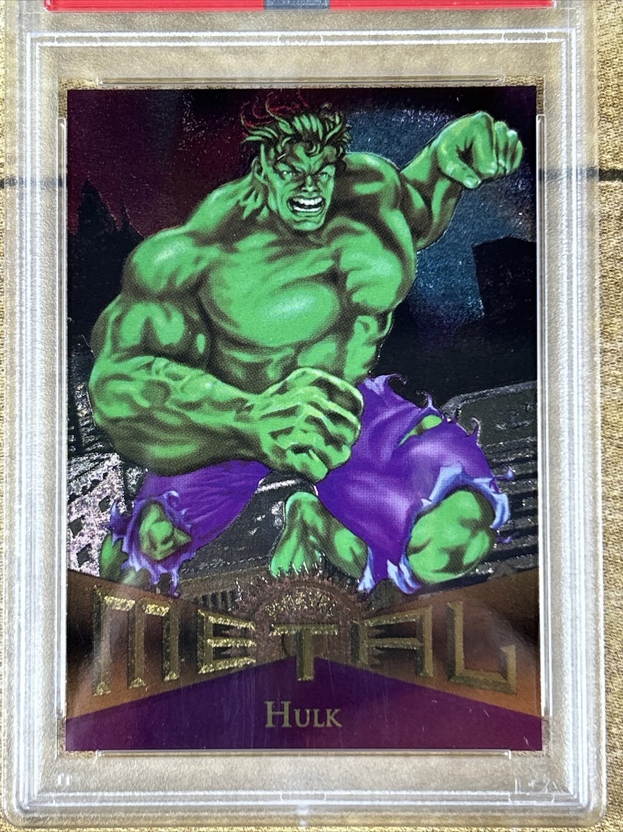 Incredible Hulk 1995 Marvel Metal #31 PSA 10 GEM MT | eBay