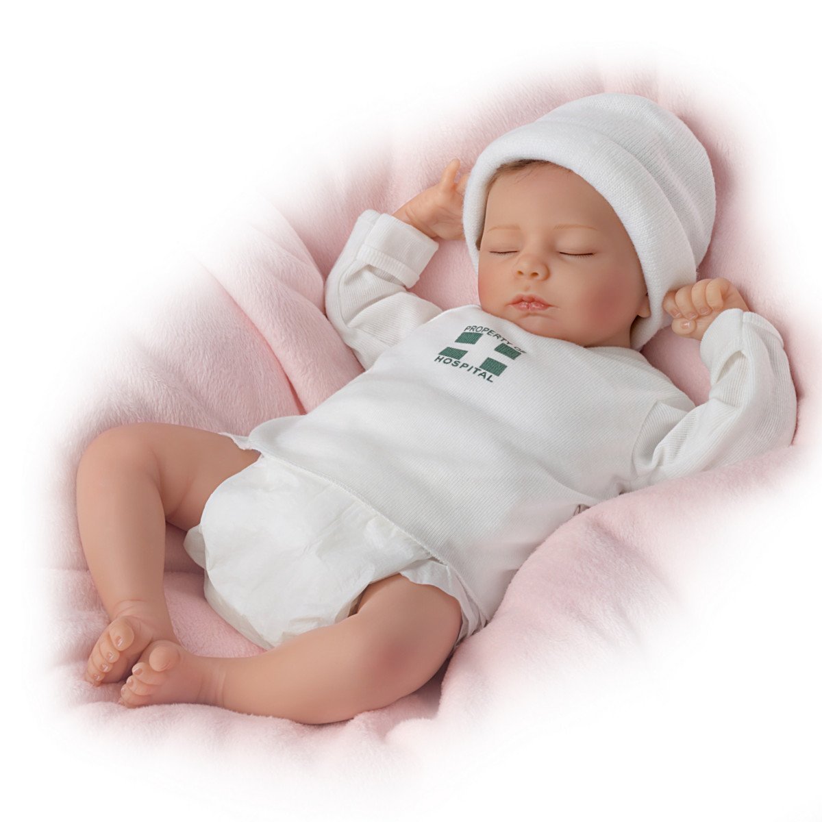 呼吸する赤ちゃん人形 Ashton Drake アシュトンドレイク NEWBORN BABY