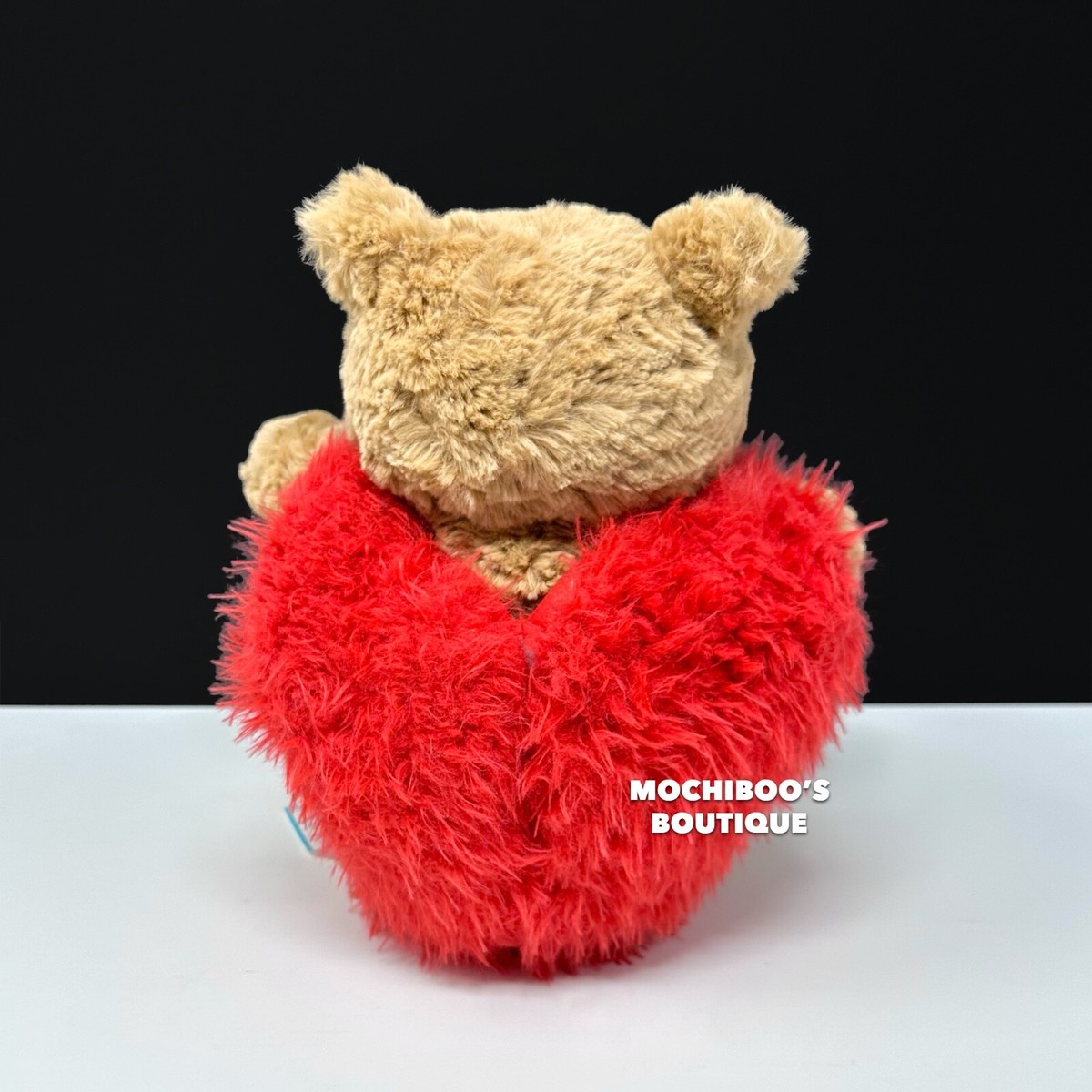 Jellycat BARTHOLOMEW BEAR HEARTTHROB Soft Plush Toy NWT Early
