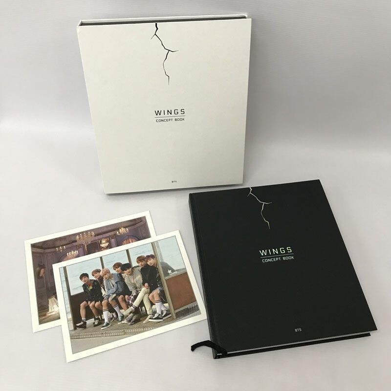 BTS Wings Concept Book | eBay