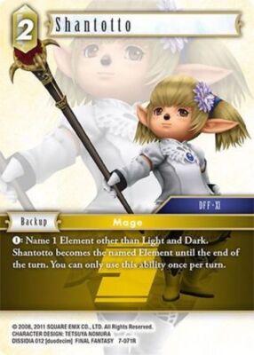 Near Mint FFTCG Shantotto - 7-071R Opus VII Final Fantasy TCG | eBay