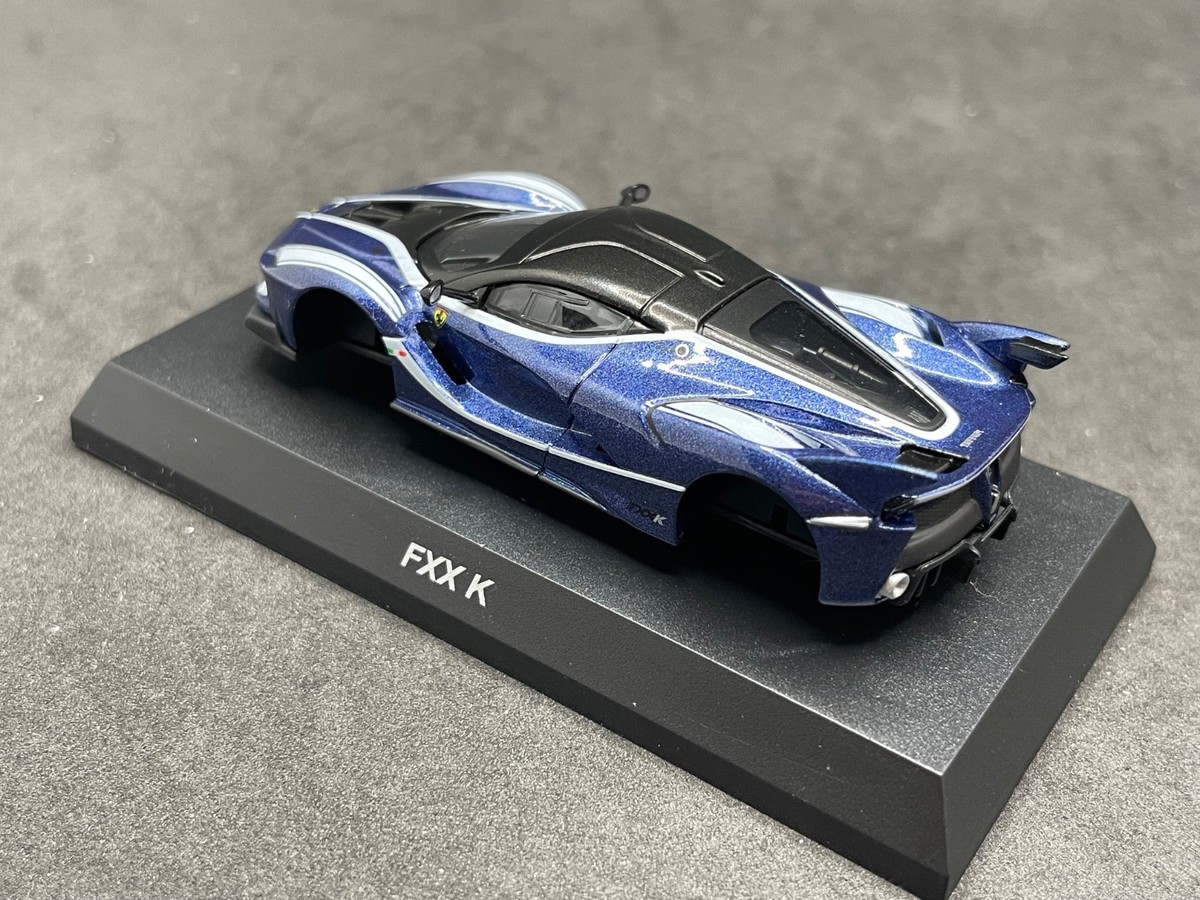 Kyosho 1/64 Ferrari collection 12 FXX K blue metallic online ver