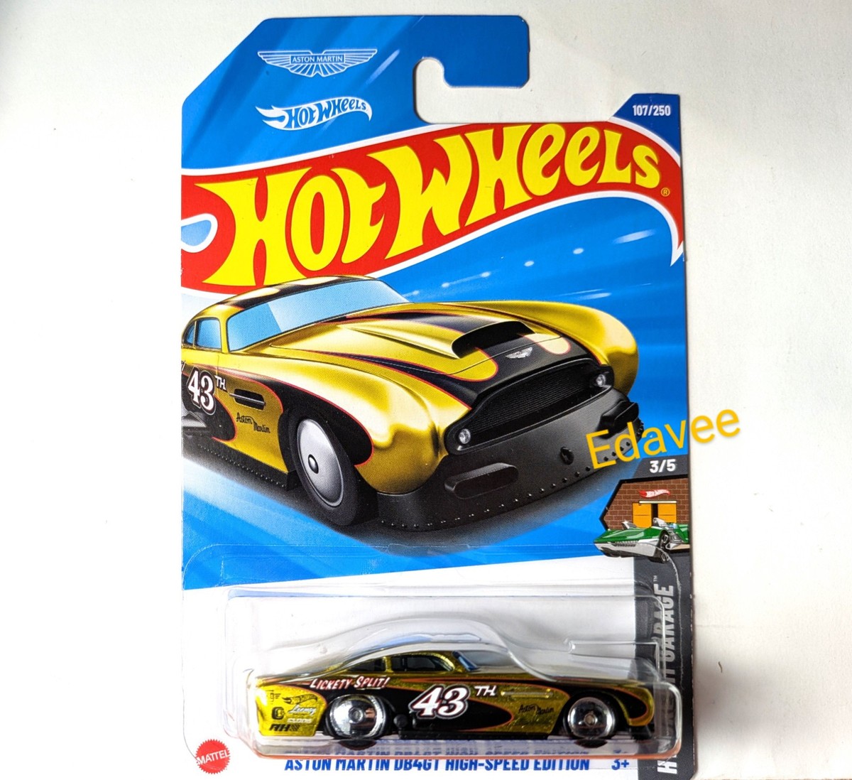 Hot Wheels Aston Martin Super Treasure Hunt STH Gold 2025 Int'l