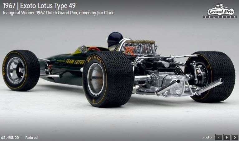 LOTUS TYPE 49 | 1967 Dutch Grand Prix Jim Clark | 1:18 scale