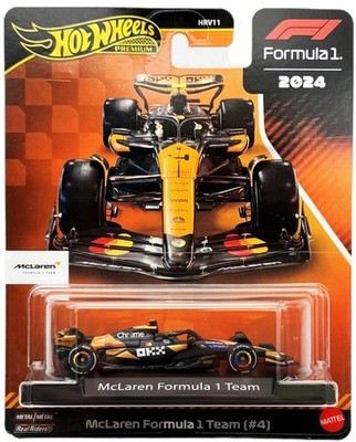 2025 Hot Wheels Premium Formula 1 2024 McLaren MCL38 Lando Norris