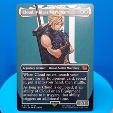 Cloud, Midgar Mercenary [Borderless Surge Foil] #520 Prices