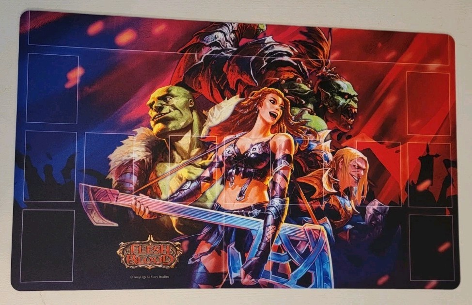Flesh And Blood TCG Playmat SUPERSLAM World Premier Pleiades Lyath