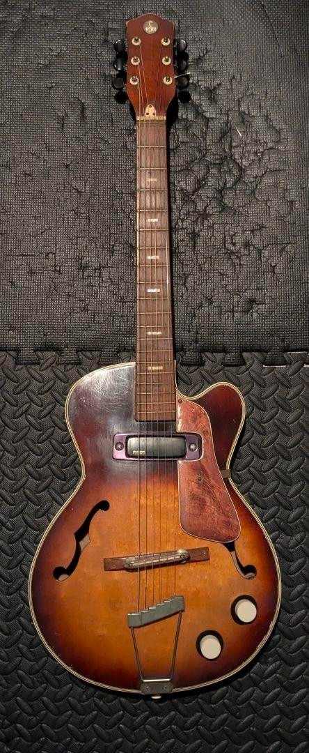 Teisco Model 59 1960s Japan Vintage | Rare Bizarre Semi/Full