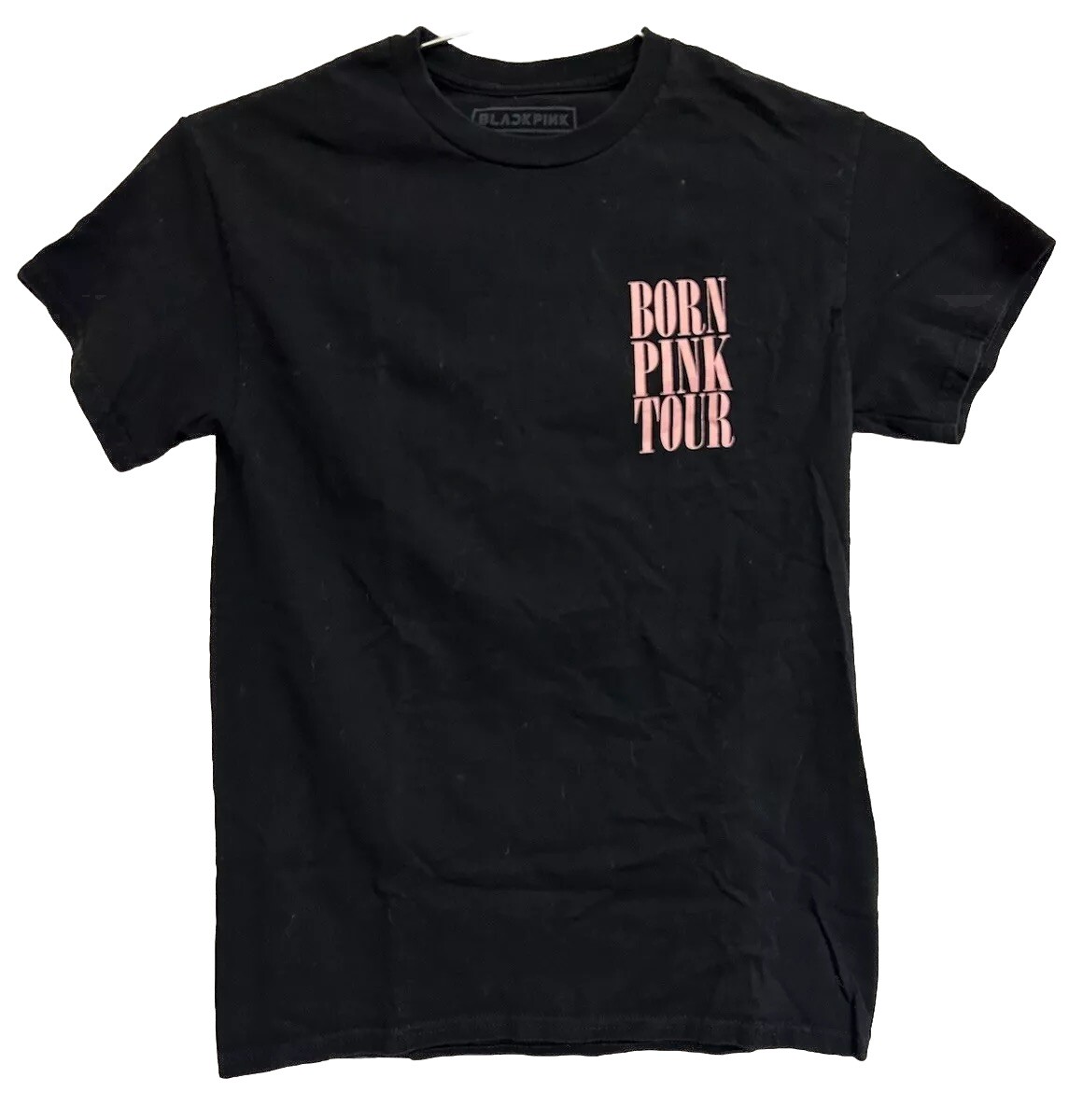 BlackPink Born Pink Tour 2022 Official Shirt Men Small KPOP Worn