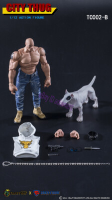 TAKETHAT X CRAZY FIGURE CITY THUG YELLOW 1/12 Action Figure Model