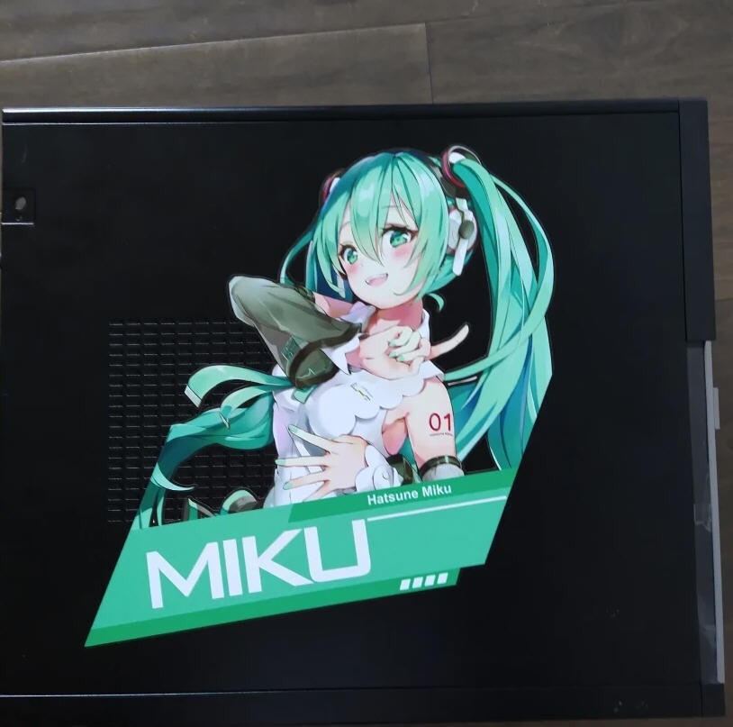 Hatsune Miku Budget Gaming PC (i3-4160 + GTX 1060) - 8GB Ram - 496