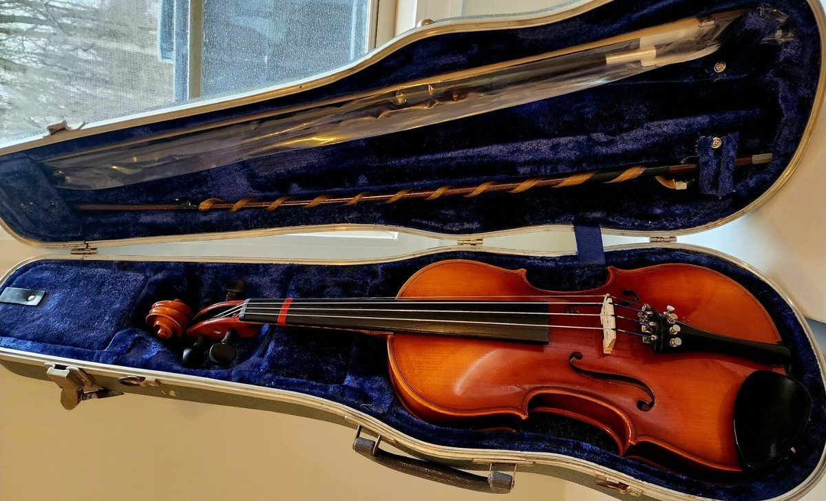 TON-KLAR DANCLA VIOLIN MADE IN GERMANY #126 Set w/ CASE AND 2 BOWS