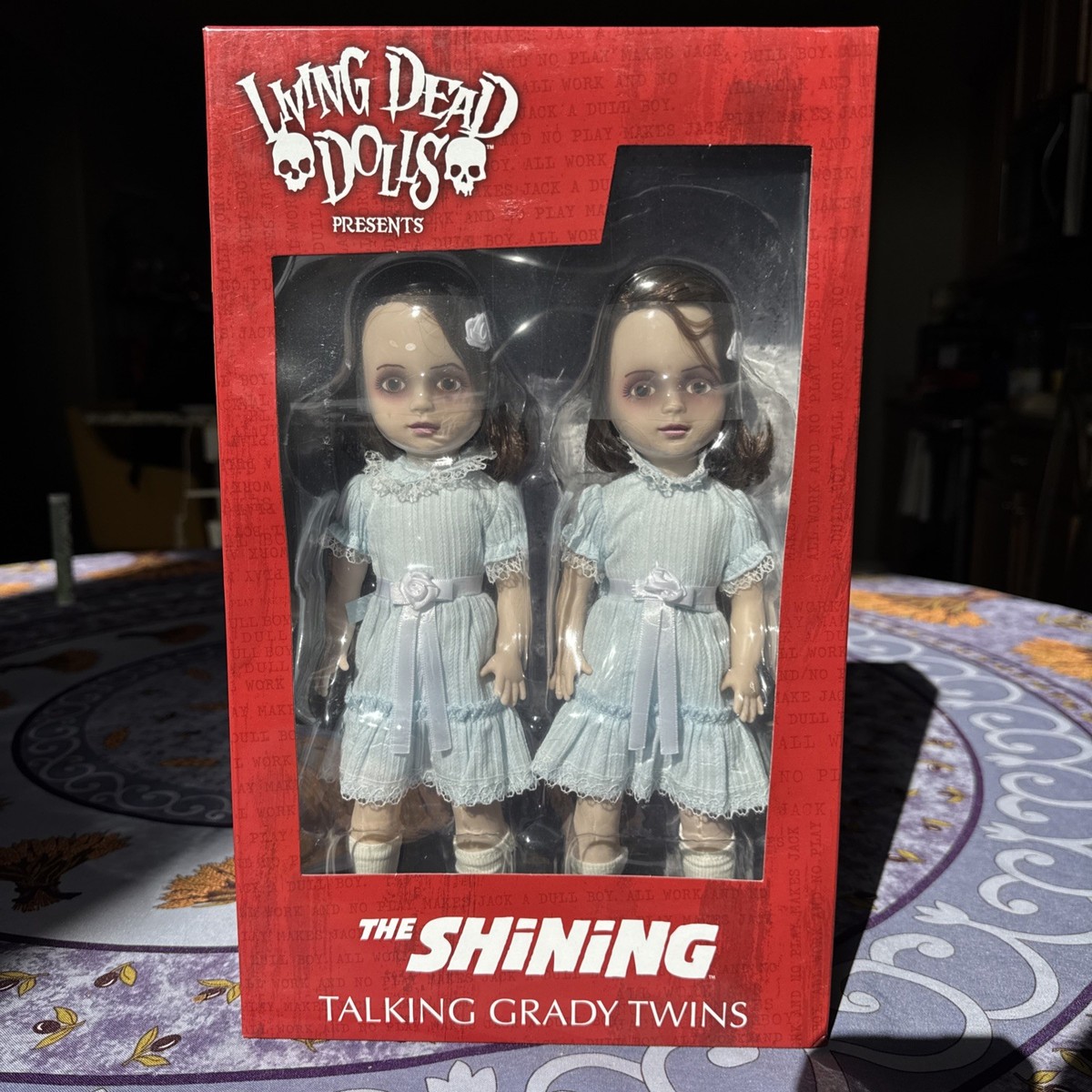 Mezco Toyz Living Dead Dolls Toys Shining Talking Grady Twins LDD