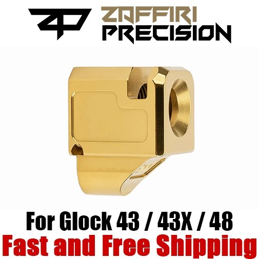 Zaffiri Precision Blowhole Compensator for Glock 43 / 43X / 48