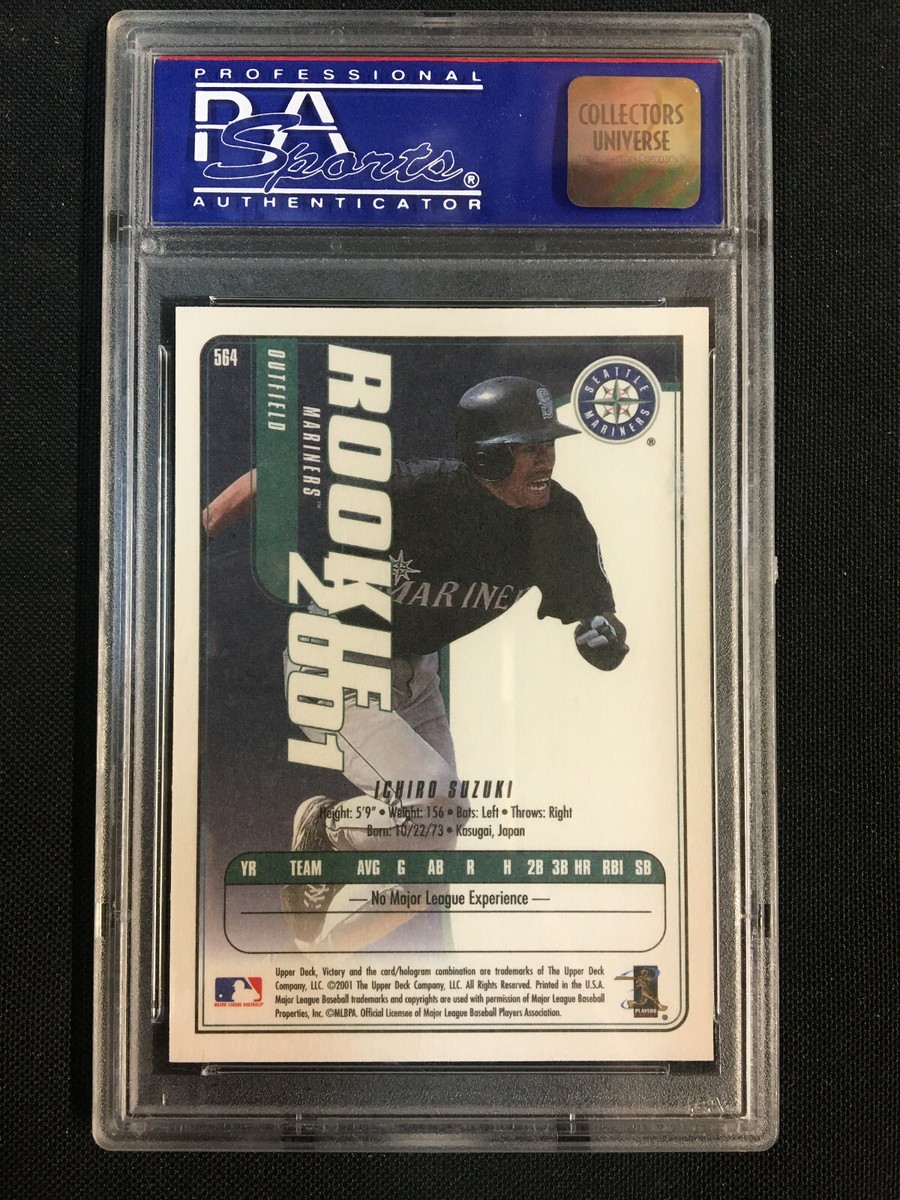 2001 VICTORY ICHIRO SUZUKI ROOKIE CARD PSA MINT 9 | eBay
