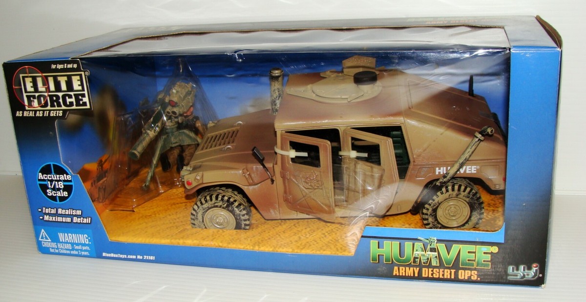 1:18 BBI Elite Force U.S Marine Battalion Desert Humvee Military