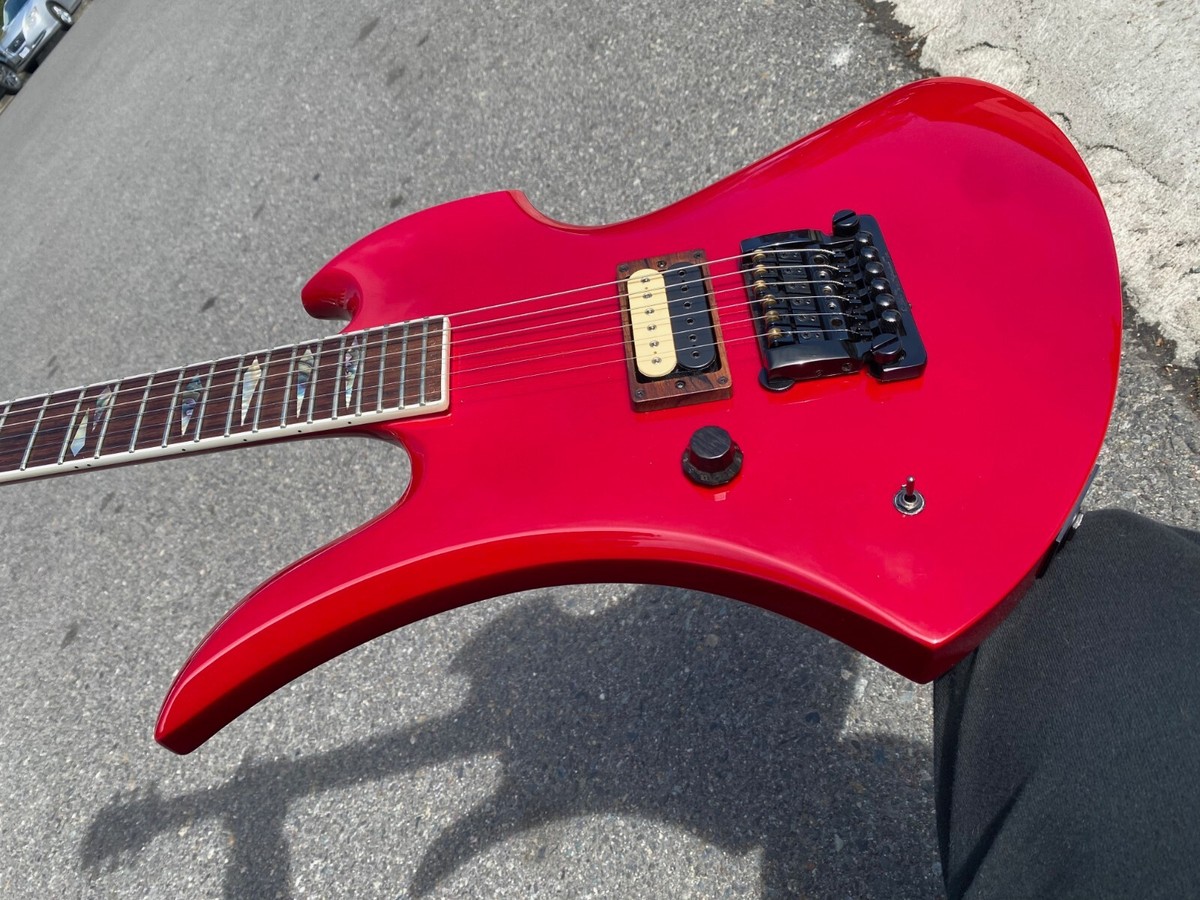 BC Rich USA Custom Mockingbird Left Handed - w/ Kahler - Cardinal