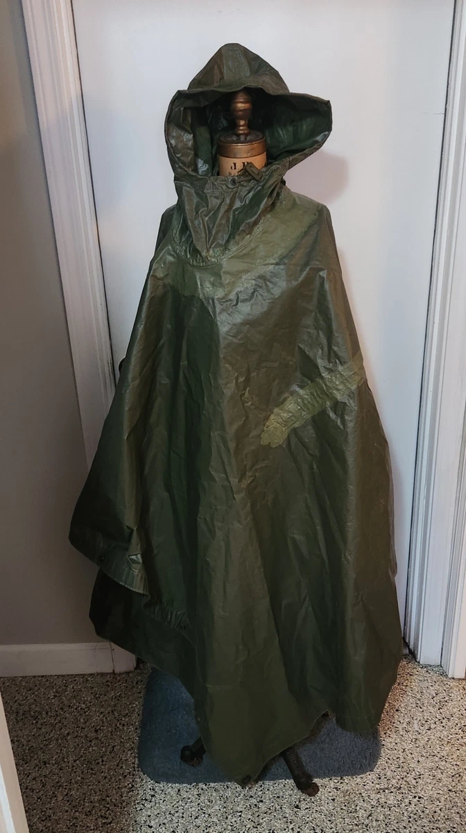 Vietnam Poncho In Original Vietnam War Personal & Field Gear for