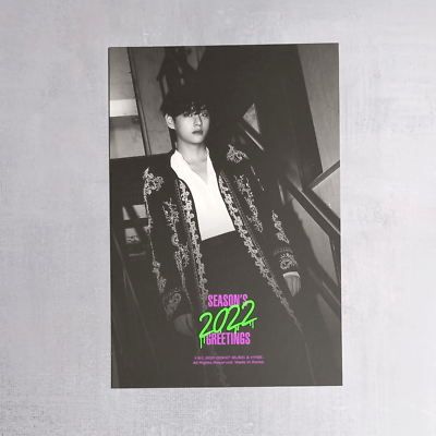 BTS 2022 Season's Greetings Photo Card Postcard ID Photo - V Set