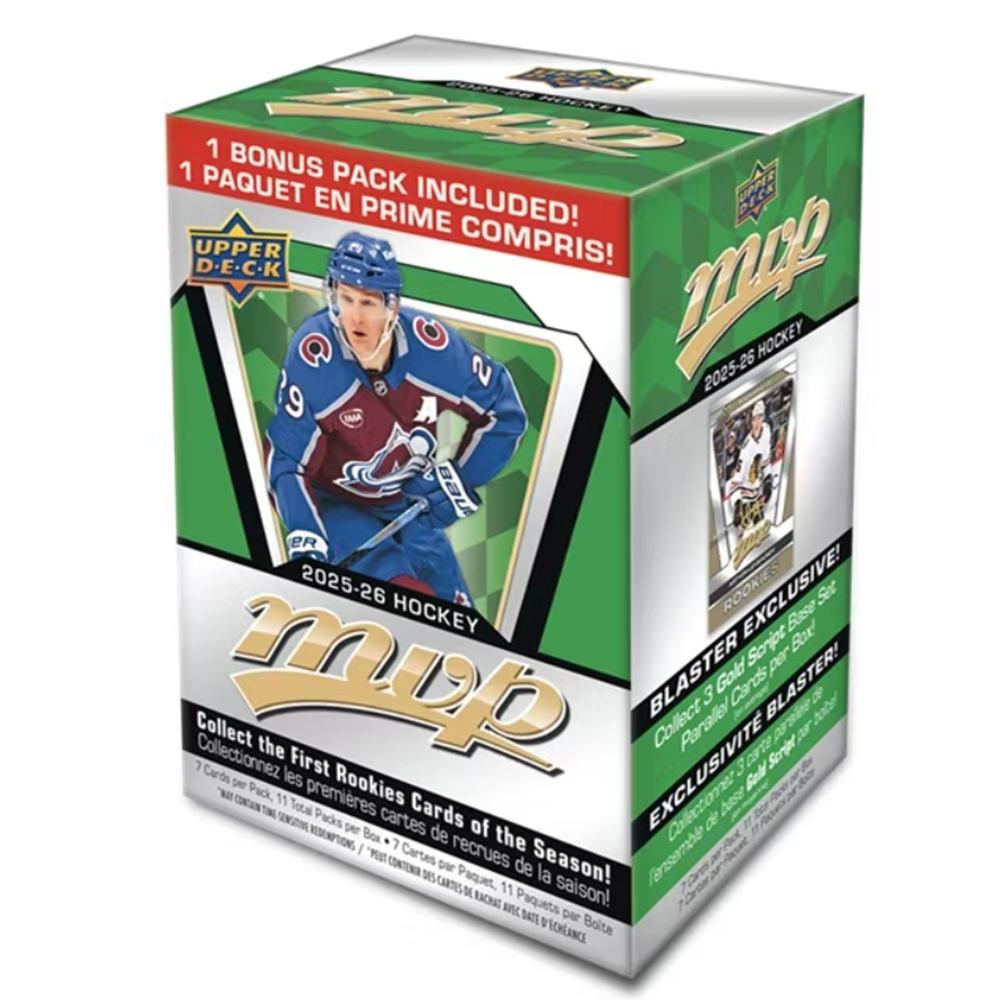 2025-26 Upper Deck MVP Hockey Blaster Box | eBay