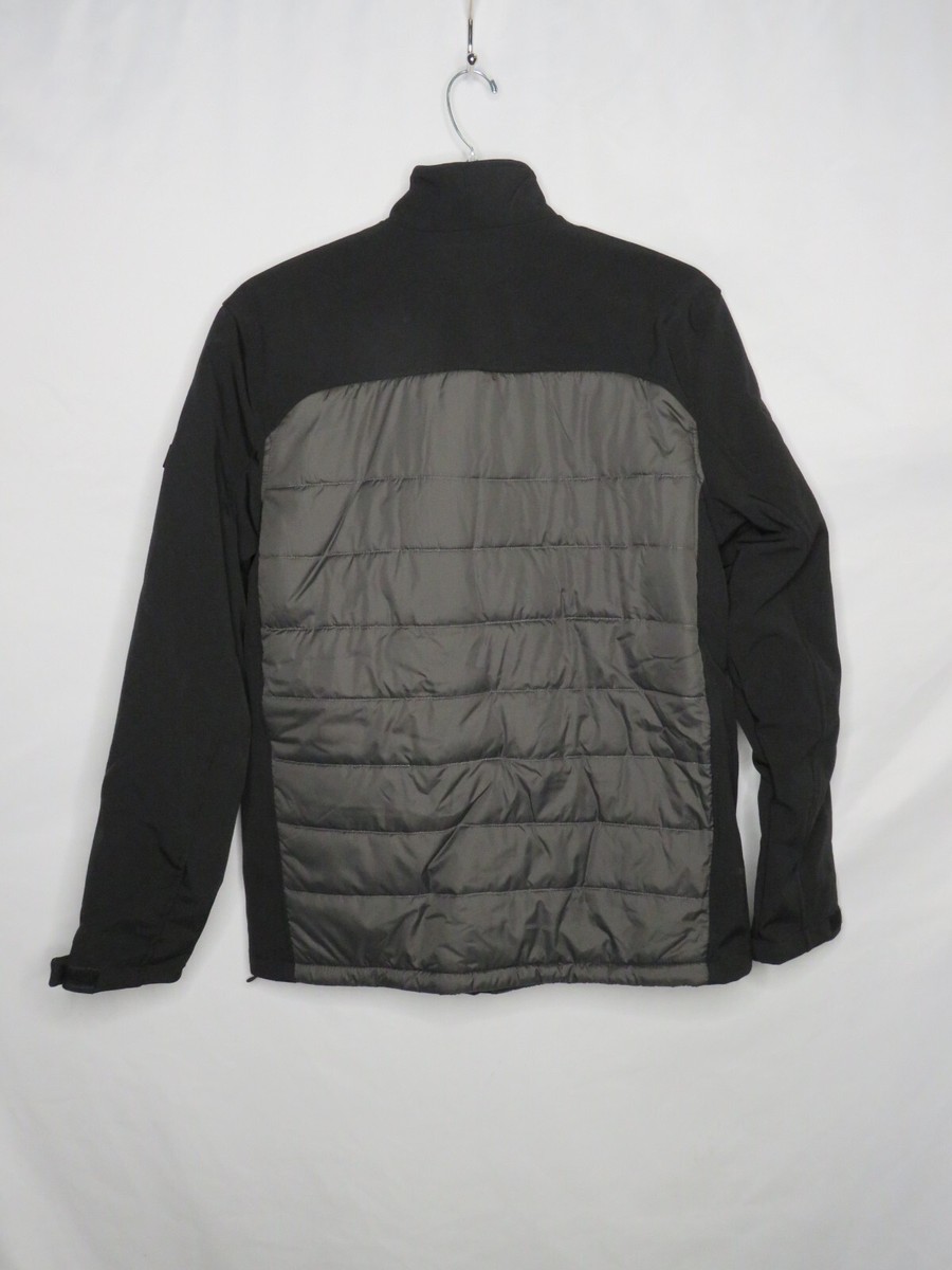 NWT ZEROXPOSUR SLATE INSULATED HYBRID LONG SLEEVE ZIP FRONT JACKET