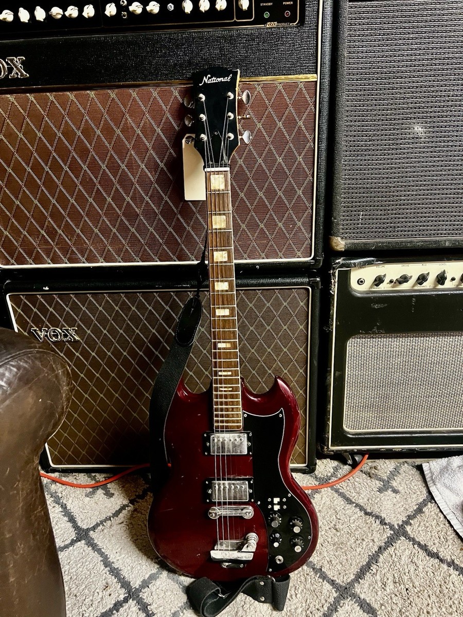 1960-70s NATIONAL SG Electric Guitar ⚡️Made In Japan ⚡️Mad