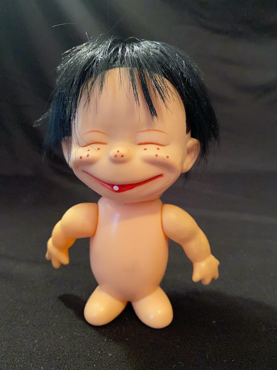 Vintage Baby Moon Goon Japanese Troll Doll Made in Japan Toy Doll