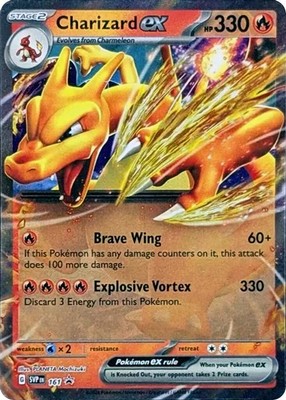 Pokemon Charizard ex (SVP161/237) Scarlet & Violet Black Star