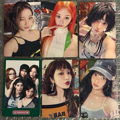 LE SSERAFIM SPAGHETTI Weverse JP Japan Benefit official photocard