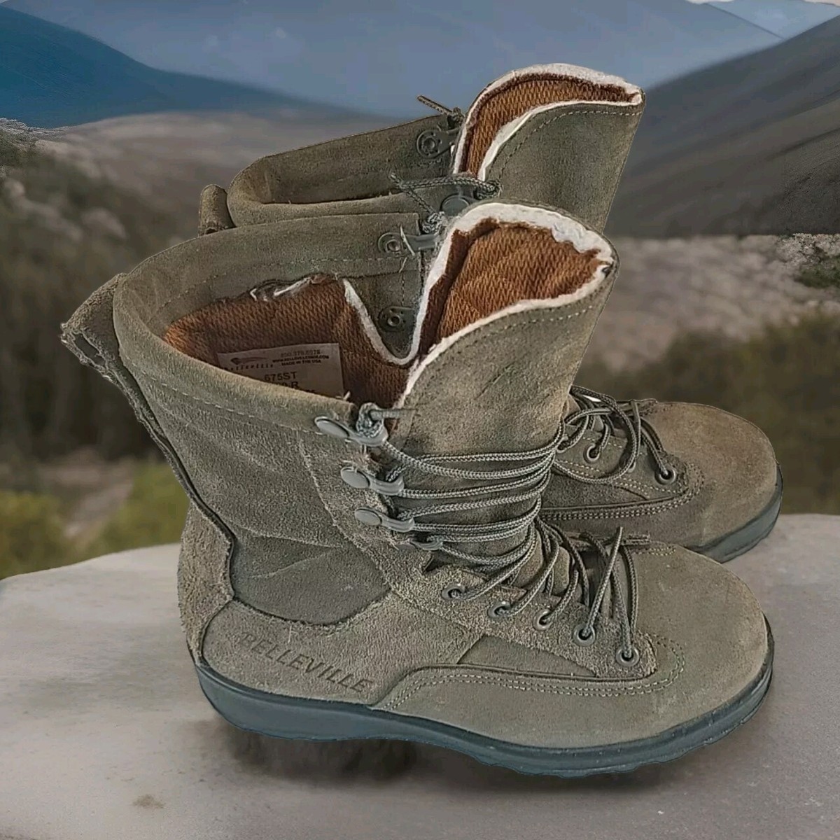 Belleville 675 ST Gore Tex Steel Toe Insulated Boots 4.0 R 4.0 R
