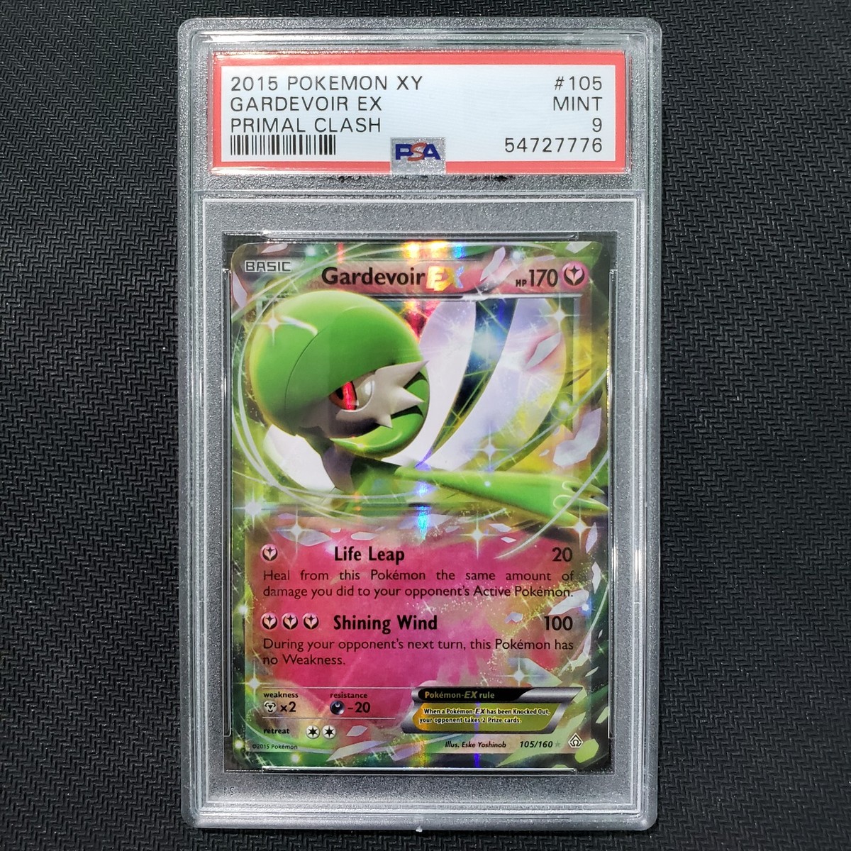 2015 Pokemon: GARDEVOIR EX 105/160 - [XY Primal Clash] Ultra Rare