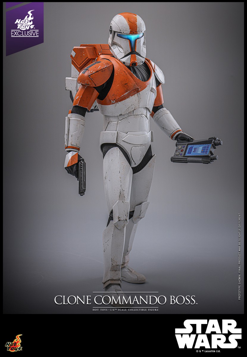 Ready! New Hot Toys TMS151 Star Wars Clone Commando Boss 1/6