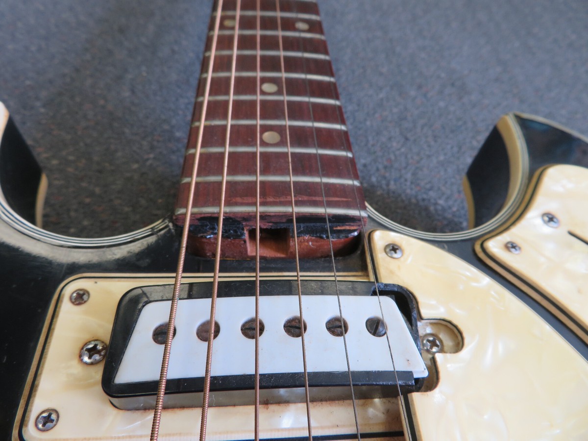 Vintage 1966-1970's Aria Diamond Hollowbody 1202 Electric Sunburst