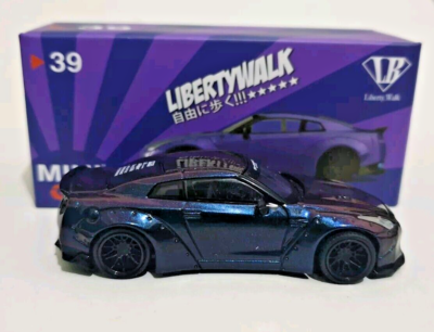 TSM MINI GT 1:64 LIBERTY WALK LB WORKS NISSAN GT-R R35 MAGIC