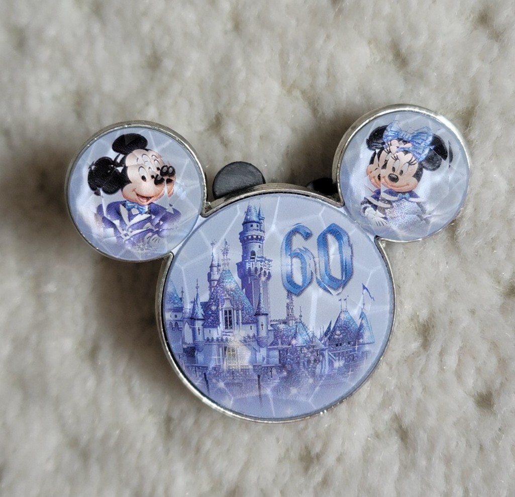 RARE Disneyland 60th Anniversary Diamond Celebration Mickey